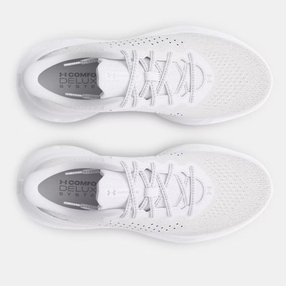 Under Armour Infinite Men’s Running Shoes in White Size 13 NWT NIB - Picture 4 of 5